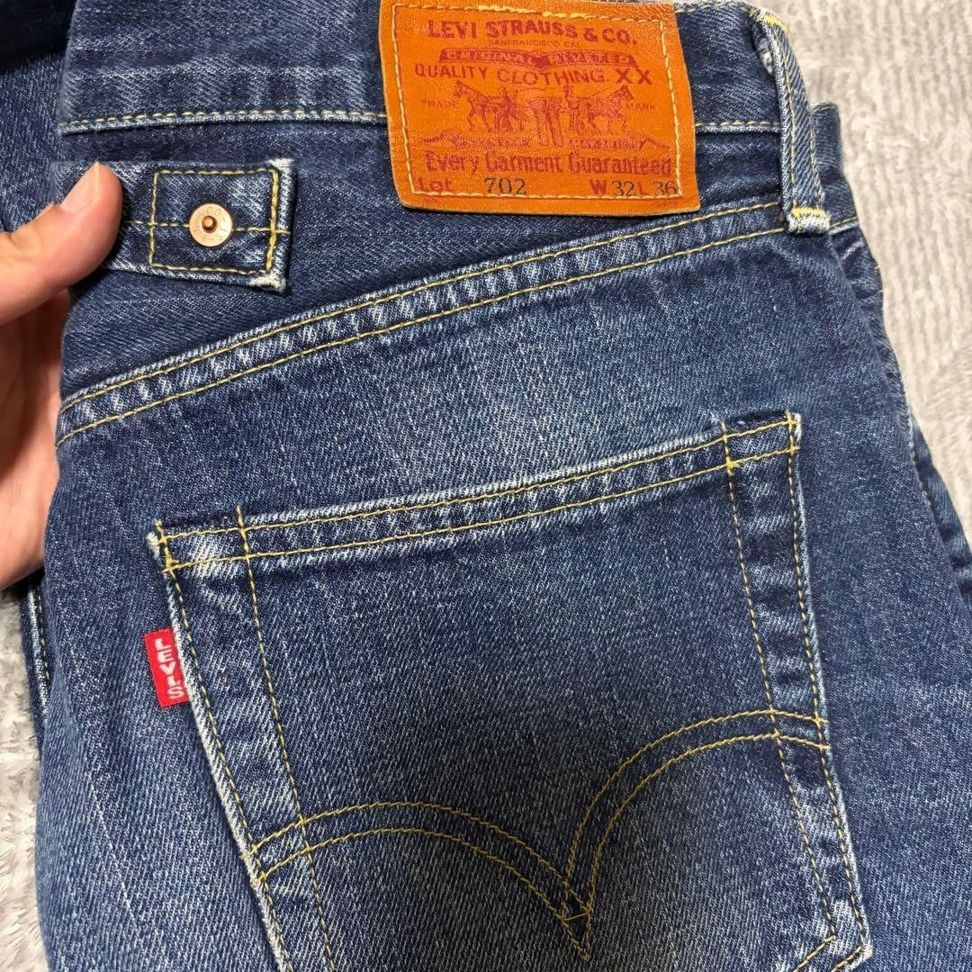 Levi's 702-XX Redline Selvedge Japan Reissue Cinch Back Jeans Men W32 Japan