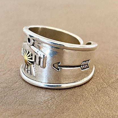 Thunderbird Navajo Indian Mexican Ring
