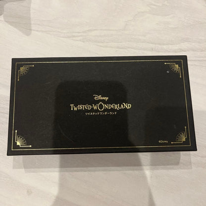 Samantha Thavasa Twisted Wonderland Vil Schoenheit Navy Leather Long Wallet New
