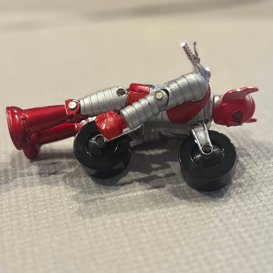 Electric Man Zaboga Super Alloy Showa Retro Vintage Mach Baron Bike With Box
