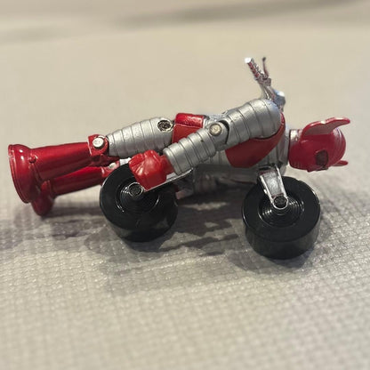 Electric Man Zaboga Super Alloy Showa Retro Vintage Mach Baron Bike With Box