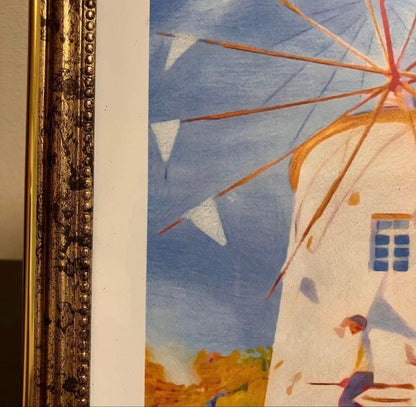 Ghibli Art 152: "The Windmill of the Sun" from Kiki's Delivery Service