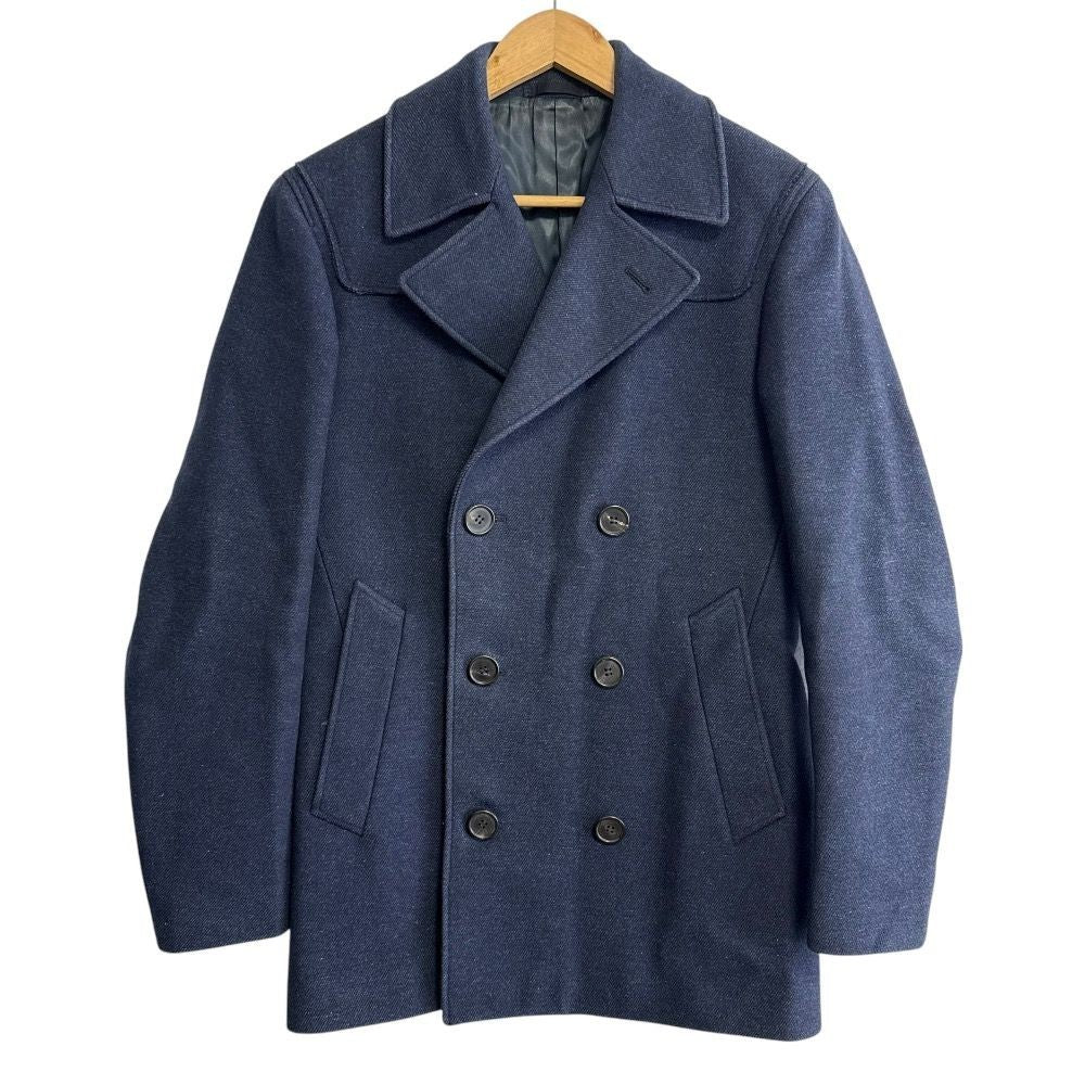 LANVIN Luca Ossendrijver P-coat, 44, Navy mens USED