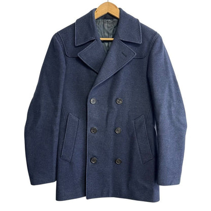 LANVIN Luca Ossendrijver P-coat, 44, Navy mens USED
