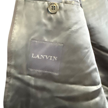 LANVIN Luca Ossendrijver P-coat, 44, Navy mens USED