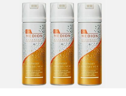 Dr. MEDION SPAOXY Dual Gel VC Plus 100g [ Carbonic Acid Pack ] x 3 sets Renewal