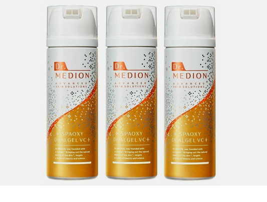 Dr. MEDION SPAOXY Dual Gel VC Plus 100g [ Carbonic Acid Pack ] x 3 sets Renewal