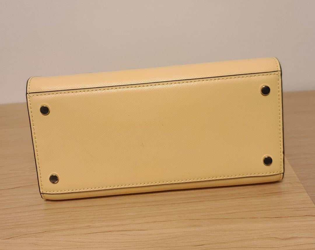 Kate Spade Shoulder Bag Tote Yellow