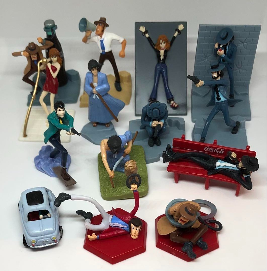 Lupin the Third Coca-Cola Bonus Figure 14-Piece Set