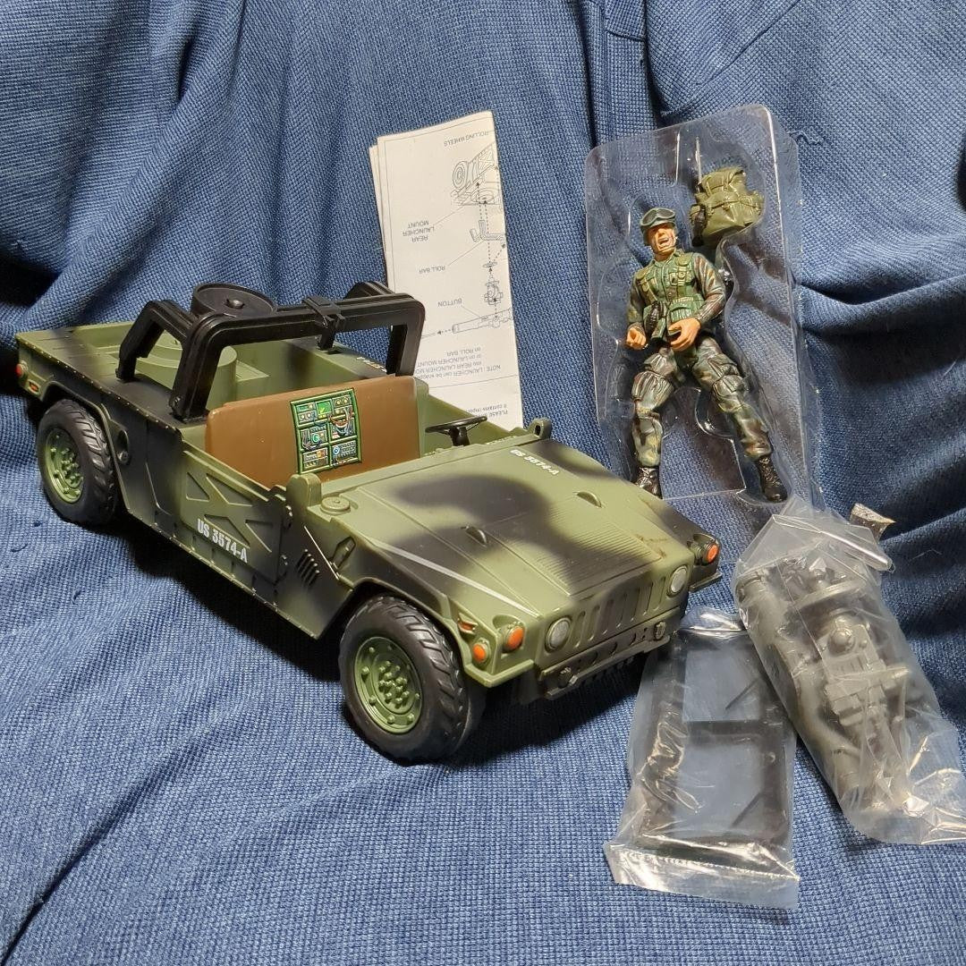 Vintage GI Joe Battle Squads Assault Humvee