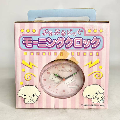 San-X table clock BURUBURU BURUBU dog 2000s morning clock alarm near mint