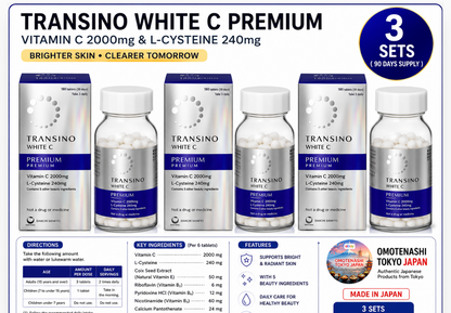 Transino White C Premium 270 Tablets 45 days set of 3