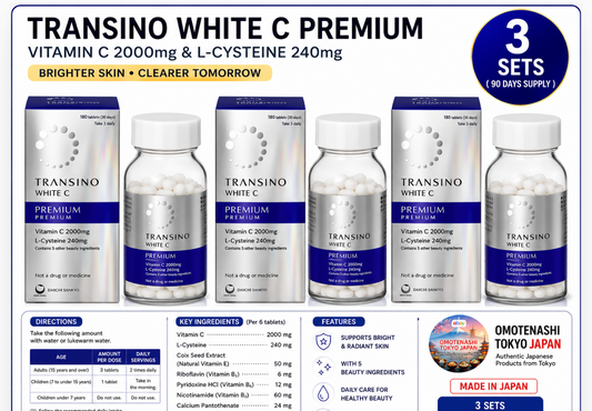 Transino White C Premium 270 Tablets 45 days set of 3