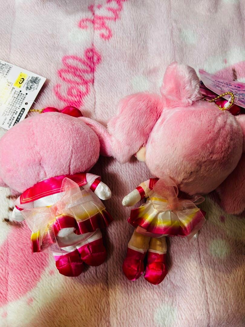 Sailor moon x Sanrio Plush Collab MY MELODY Chibimoon Set Lot of 2 Japan New