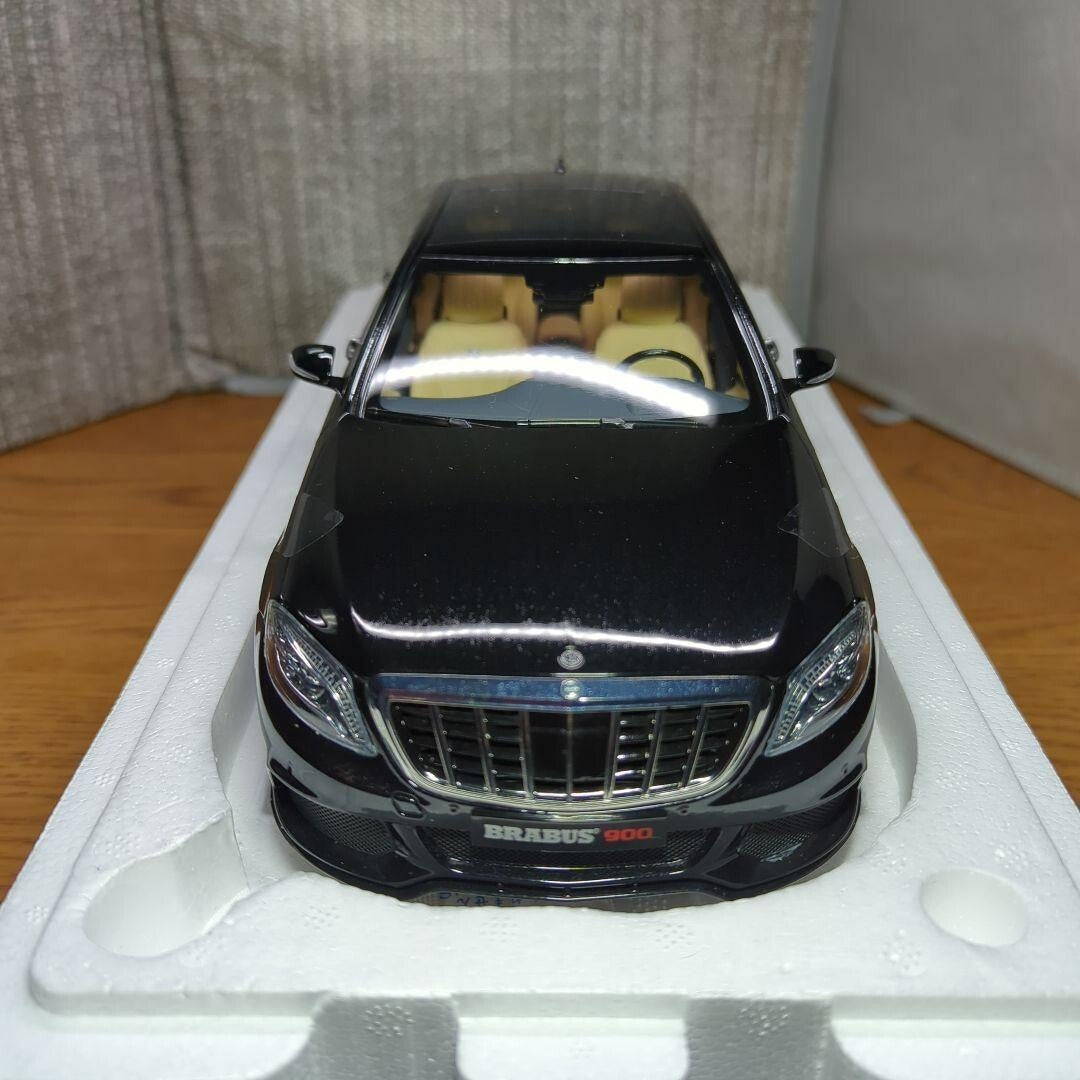 Mercedes 1/18 Scale BRABUS900 Maybach S-CLASS Black minicar F/S