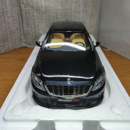 Mercedes 1/18 Scale BRABUS900 Maybach S-CLASS Black minicar F/S