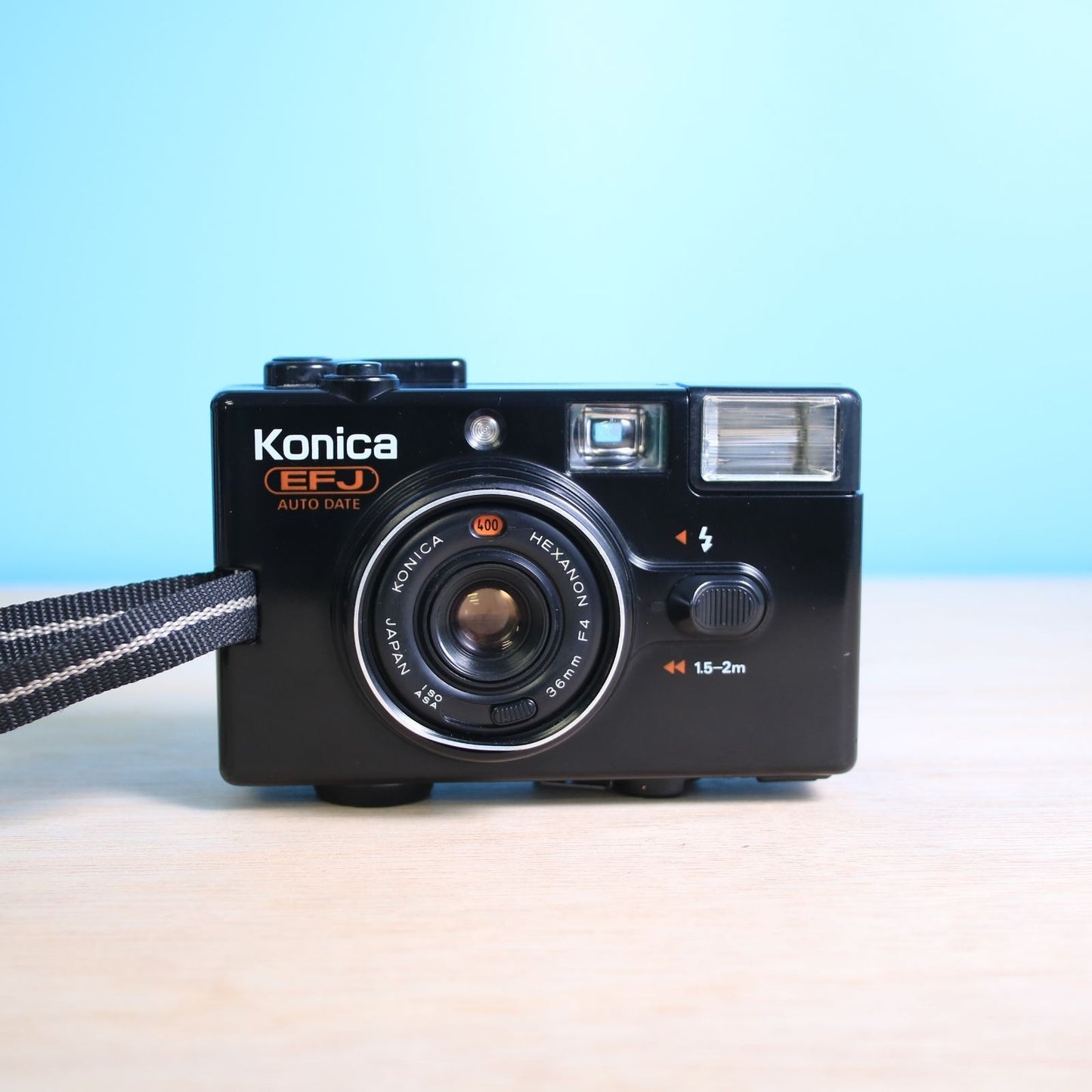 Excellent condition EFJ Konica Piccalli Journey film camera with 35mm film