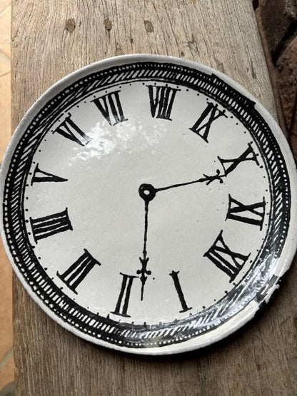 ASTIER de VILLATTE Timepiece Watch Clock Plate 20.5cm John Derian