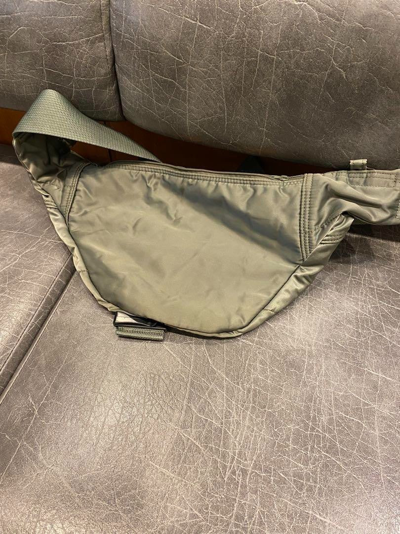 PORTER Tanker Waist Shoulder Body Bag Rare Sage Green from japan USED