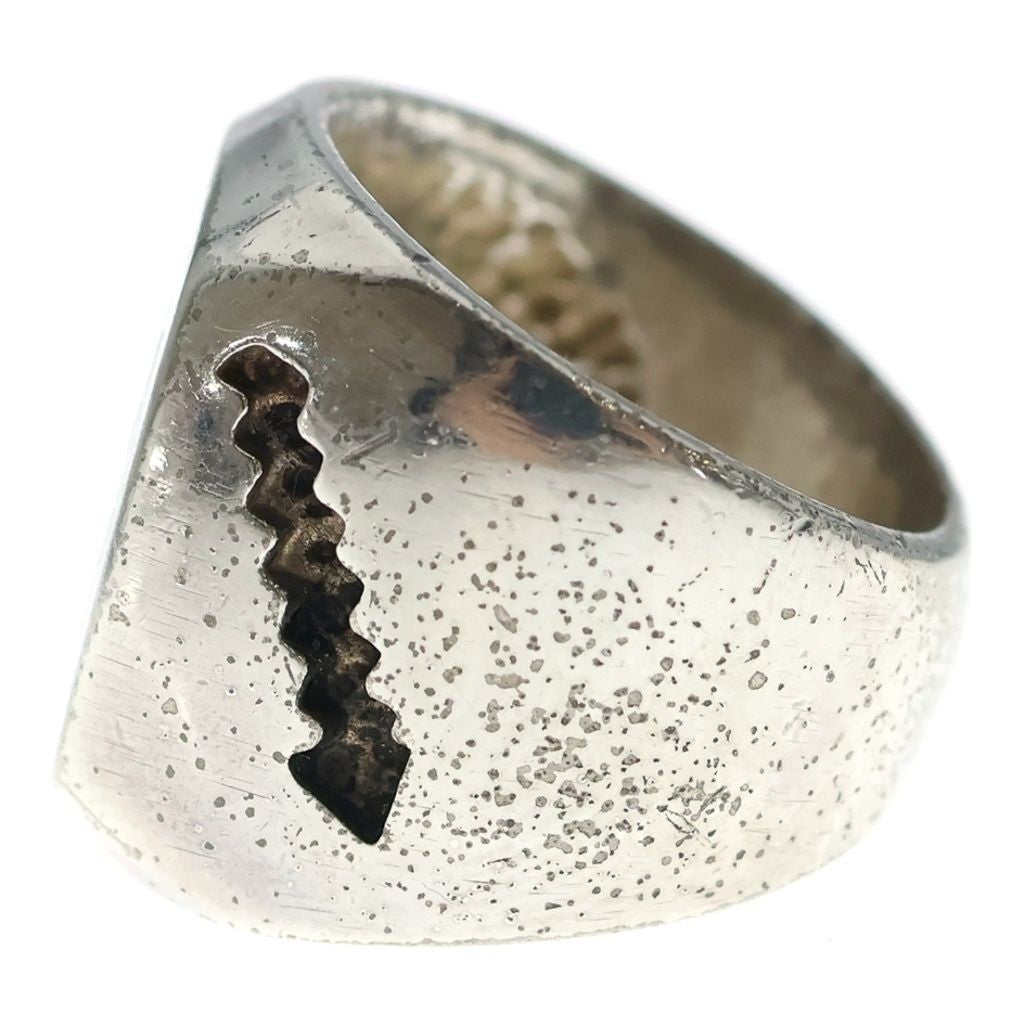 Indian Jewelry G&S Gordon & Smith Thunderbird Ring Silver