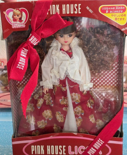 Pink House Rika-chan II & Miki-chan II & Maki-chan II Set - Unused