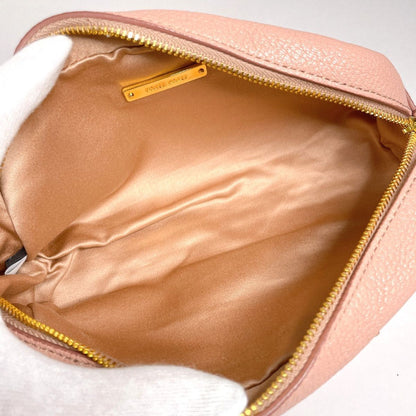 MIU MIU Pouch leather Women make up pouch