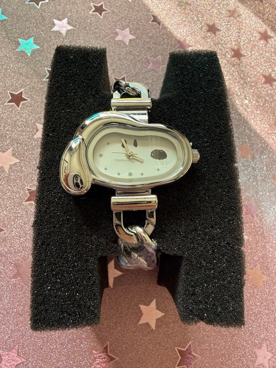 Snoopy Jewelry Set 8pcs Necklace Earrings Ring Size 9 Watch Keychain Rare Gift