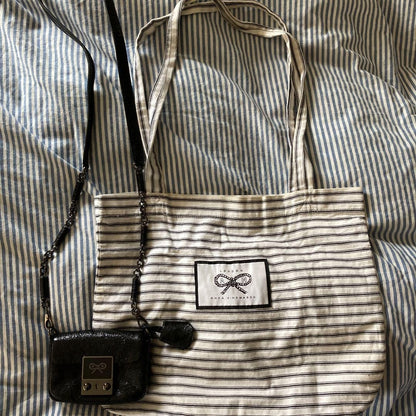 Anya Hindmarch Pouch Mini Shoulder Bag Black from Japan