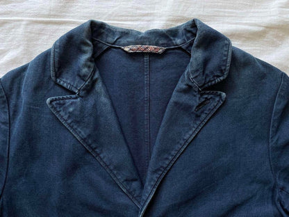45rpm/Umii908 Indigo Coverall Denim Jacket for men size 3/L Made in JAPAN