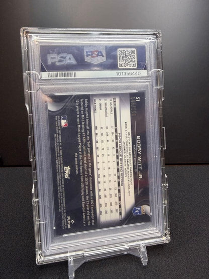 2022 Topps Chrome Black Refractor Bobby Witt Jr. PSA9 from Japan