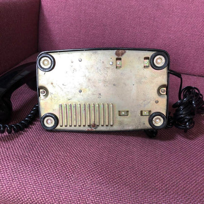 Antique Showa Retro Black Telephone Antique