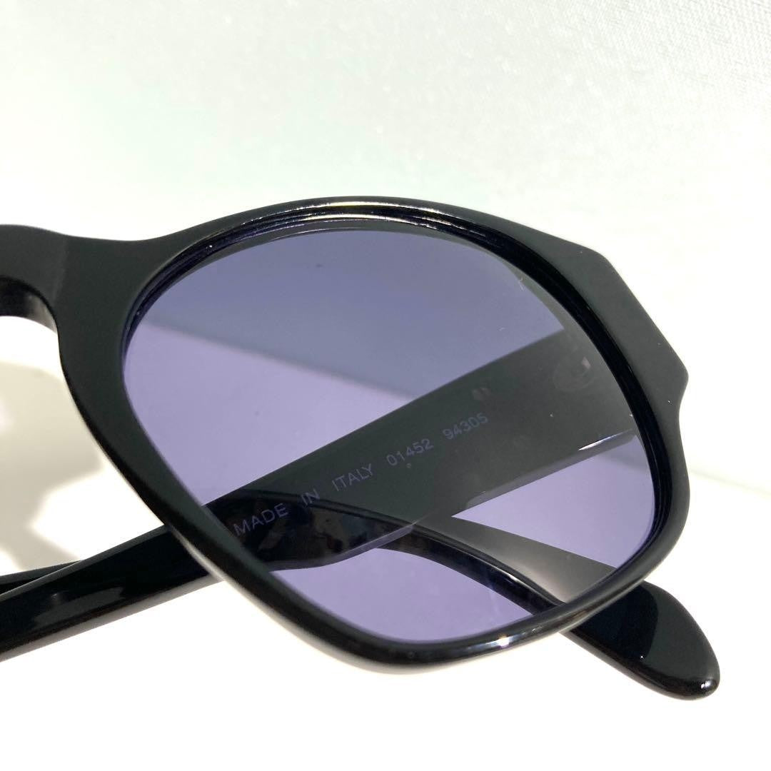 Chanel 04152 94305 Coco Mark Black Sunglasses W/orange Case cloth Used Japan