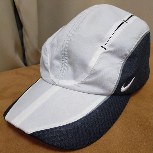 00S Old Nike Cap White Black Eminem Men Hat LTD Collection VHTF Accessory