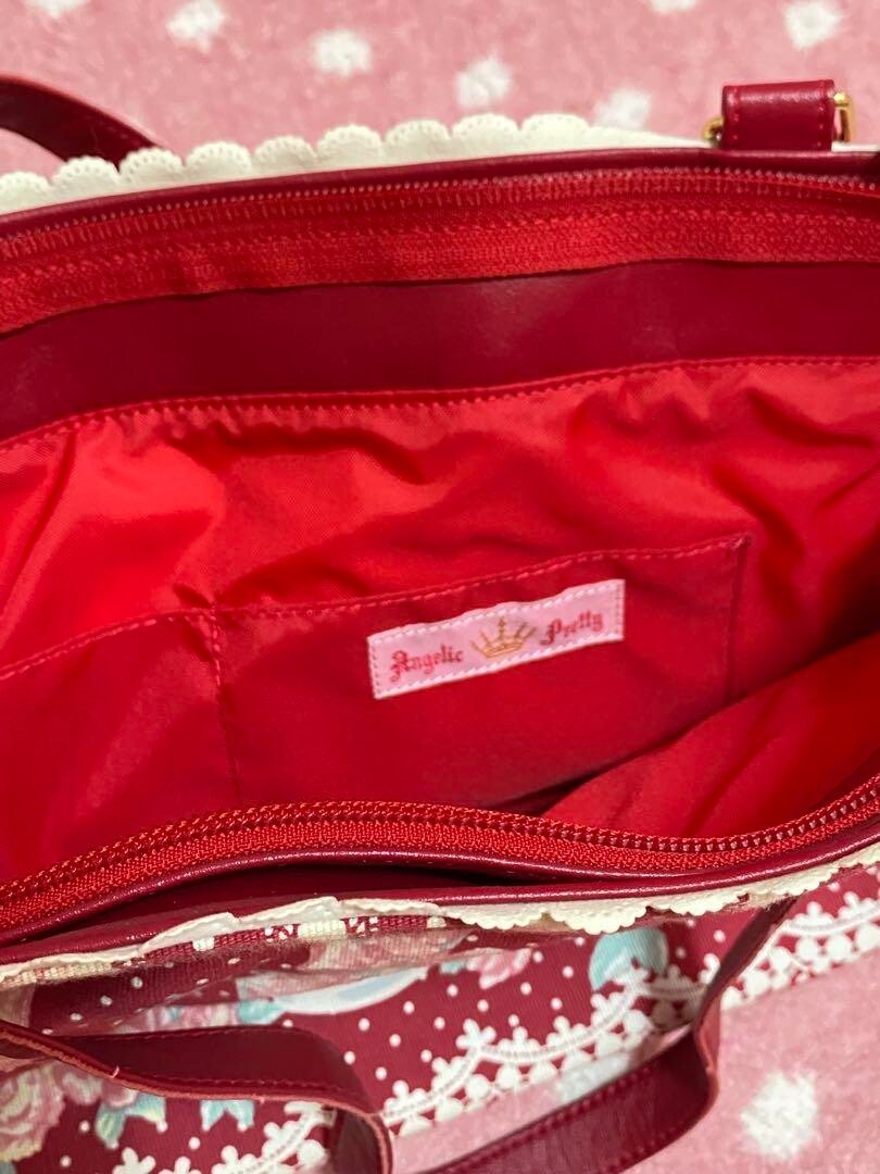 Angelic Pretty Vhtf Rose Toilette Bag LImited Edition Cute design Popular with