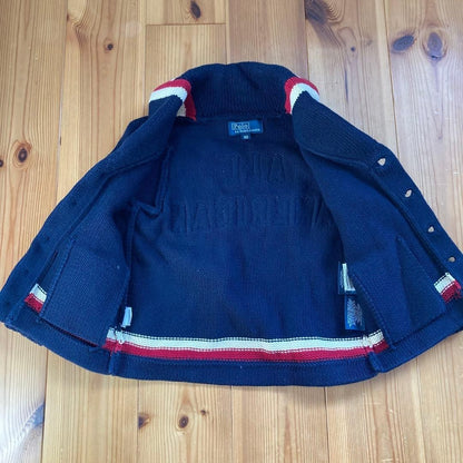 Ralph Lauren Polo Shawl Collar Cardigan Babyweight 90 Vintage Rare Edition