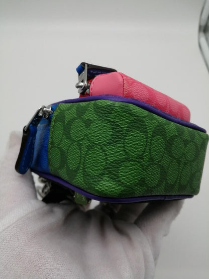 Coach Ca030 Bag Charm Backpack Motif Multicolor