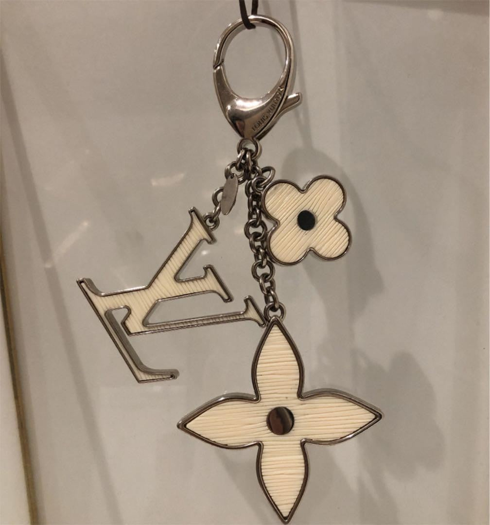 LOUIS VUITTON Bag Charm Bijou Sac Fleur de Key Holder Ivo Key Holder A3878CSS707