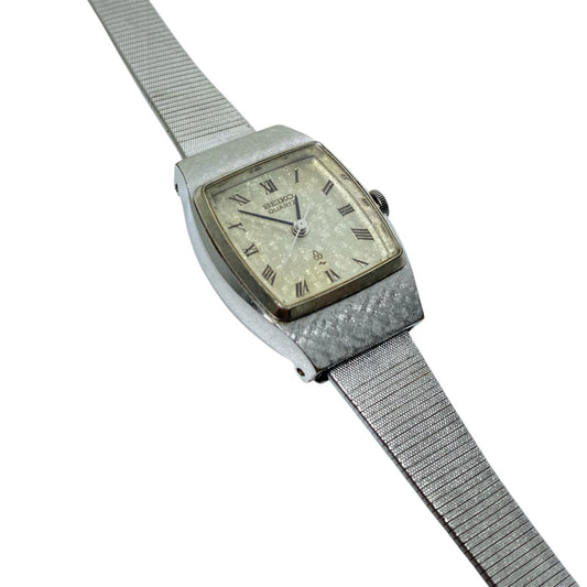 Seiko Quartz Watch 4301-3000 Square Roman Numerals Vintage