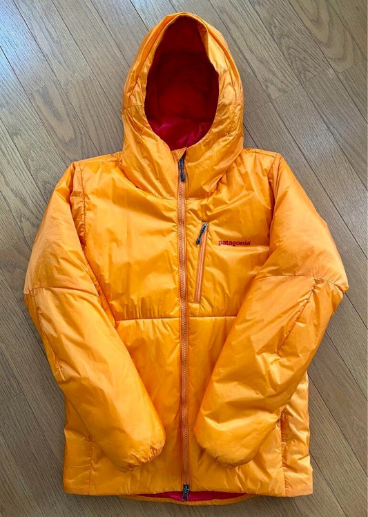 Patagonia DAS Parka Down (PrimaLoft) jacket Orange Size XS Hoodie Used
