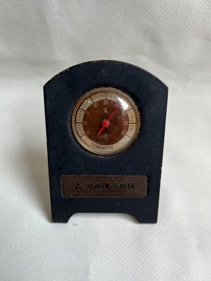 Antique] Showa Retro Mitsubishi Construction Machinery Thermometer