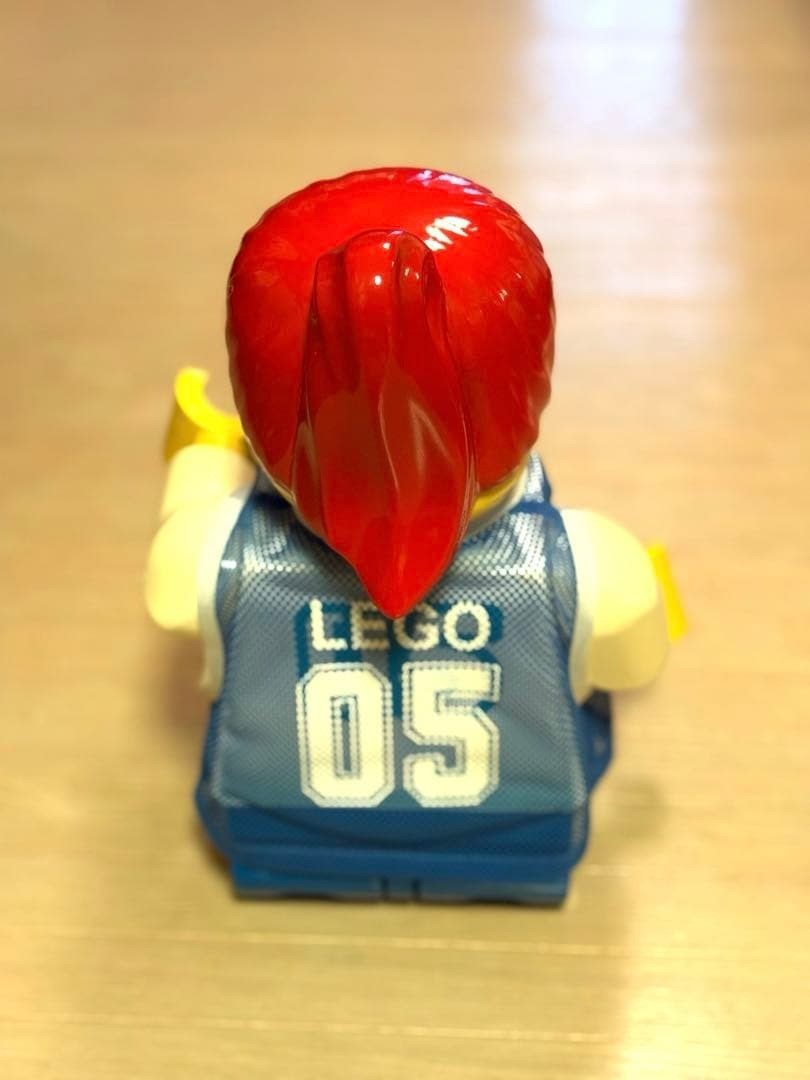LEGO Duplo Soccer Figure Girl Jumbo Figurine Rare Limited Edition Japan USED