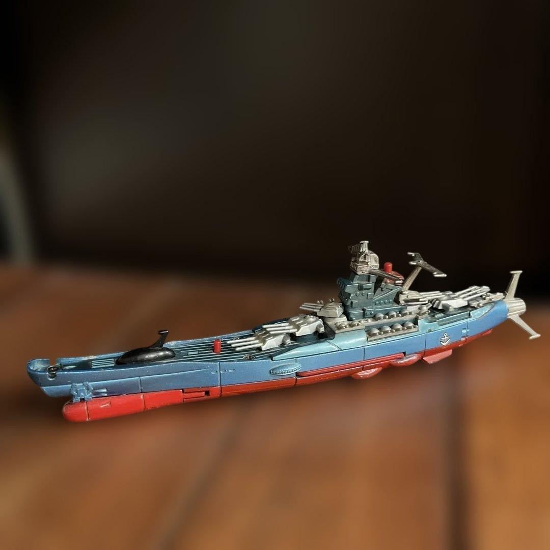 Popy PC-13 Chogokin Space Battleship Yamato III Figure Vintage Diecast Rare 7295