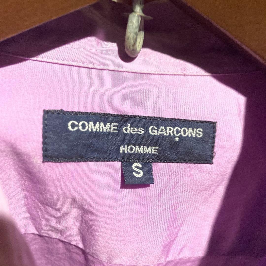Comme Des Garçons Homme Long Sleeve Shirt Multi-Striped Patchwork Men Size JPN-S