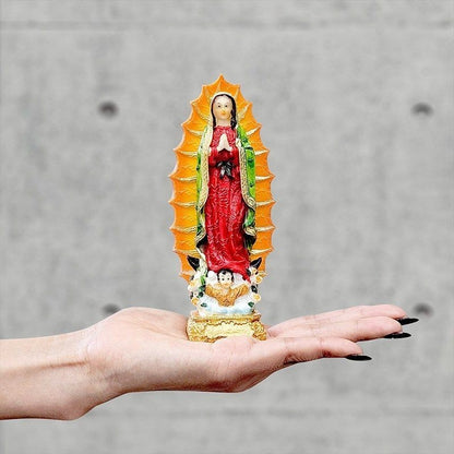 Maria Statue Object Interior Virgin Mary Painted Christ Goods Figure