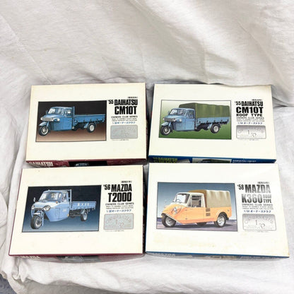 Owner's Club Auto Miwa Plastic Model 8-Piece Set Mazda Daihatsu Midget