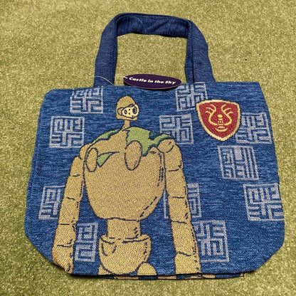 Ghibli Studio Castle In The Sky Laputa Robot Soldier Tote Bag