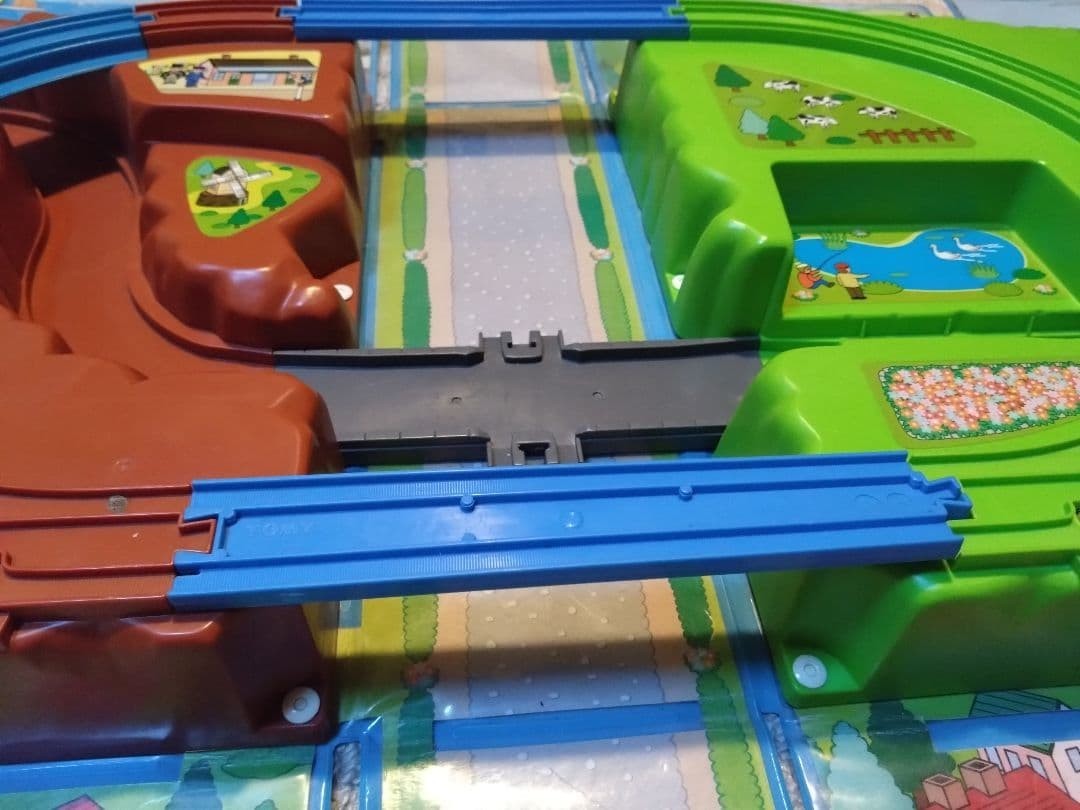 Plarail Thomas the Tank Engine Outing Set Blue Rails Case Included Ready