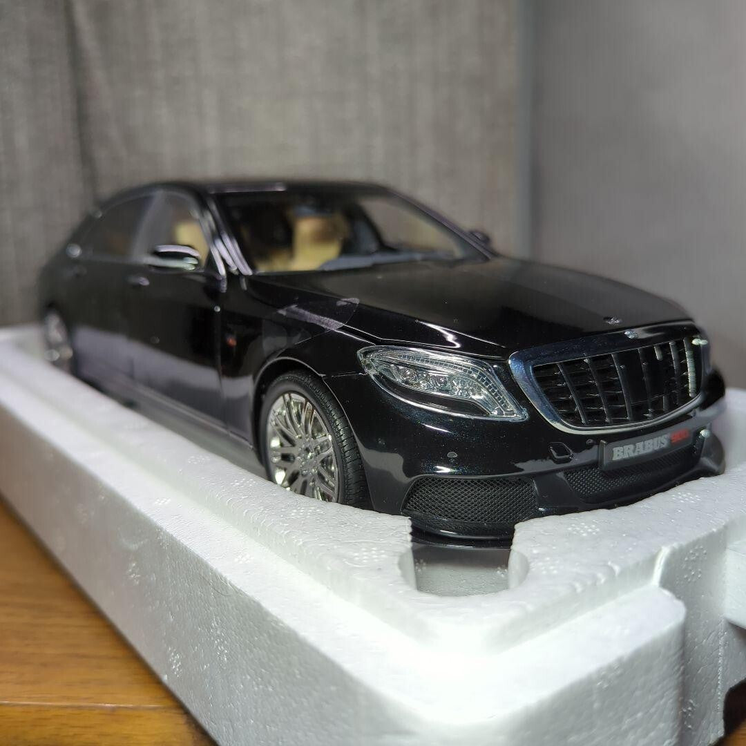 Mercedes 1/18 Scale BRABUS900 Maybach S-CLASS Black minicar F/S