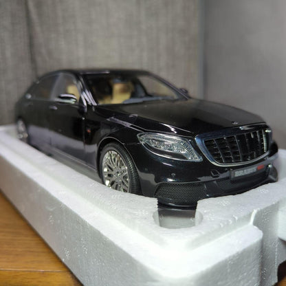 Mercedes 1/18 Scale BRABUS900 Maybach S-CLASS Black minicar F/S