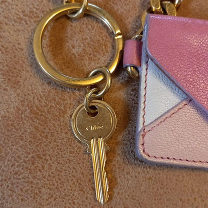 CHLOE Key Chain Pink